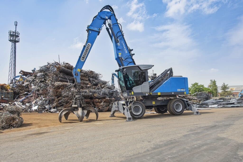 Emsschrott_Bagger